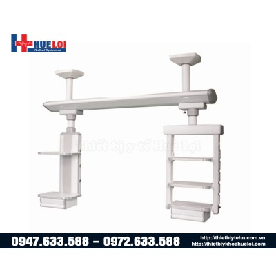 Hệ thống cánh tay đôi treo trần phòng mổ Hệ thống cánh tay đôi treo trần phòng mổ